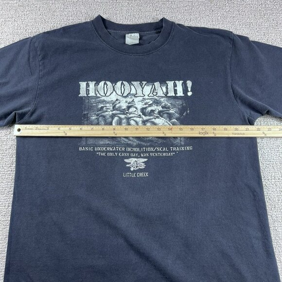 M. J. Soffe Navy Seal Special Warfare Little Creek T-Shirt Black Men’s Size L - Picture 5 of 7